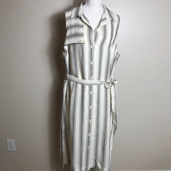 Anthropologie Dresses & Skirts - Anthropologie NWT Esther Striped Shirtdress 18W